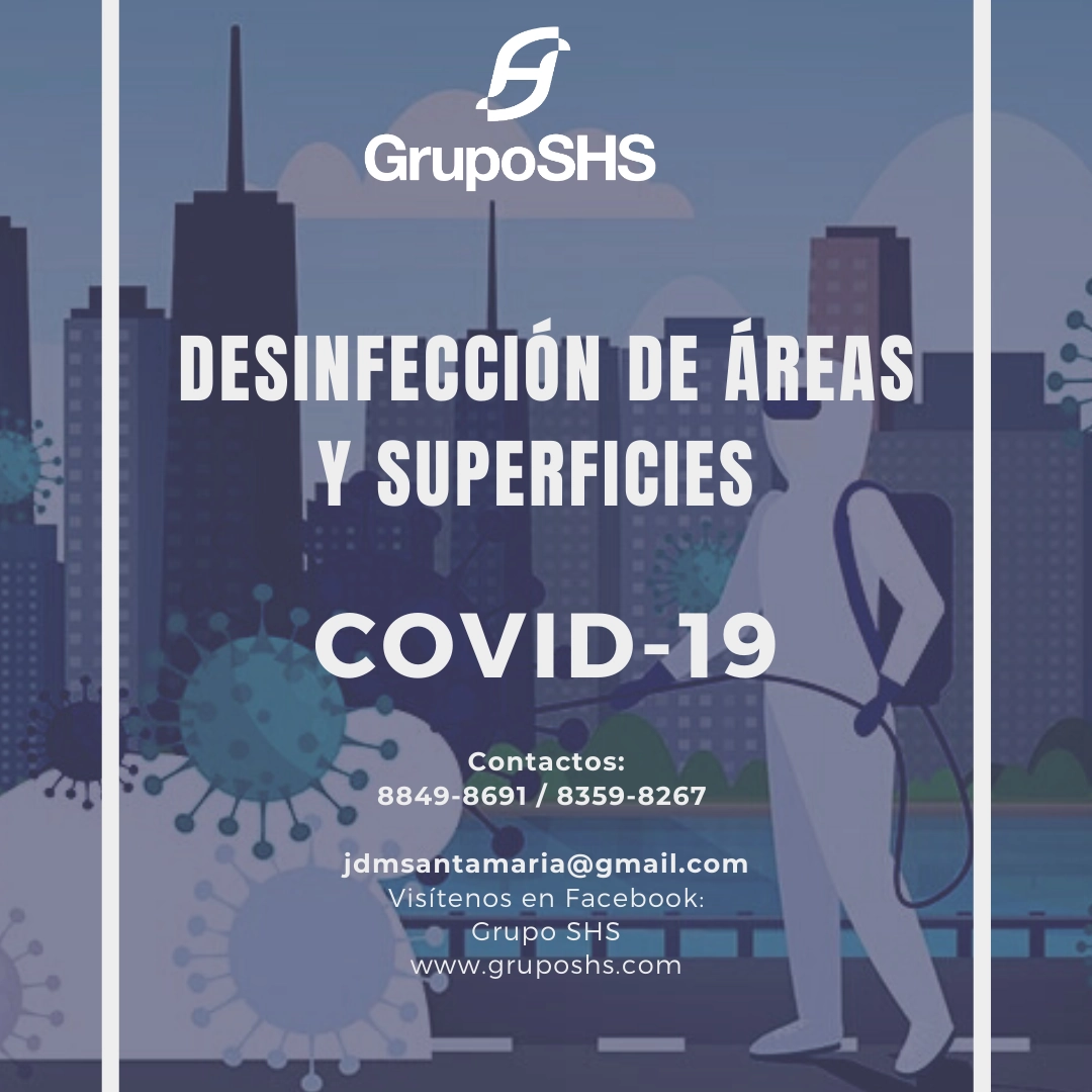 Desinfeccion Covid-19 | Limpieza de superficies
